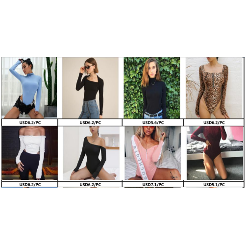 Wholesale Boutique Dress Women Knitted Bodysuit&Top